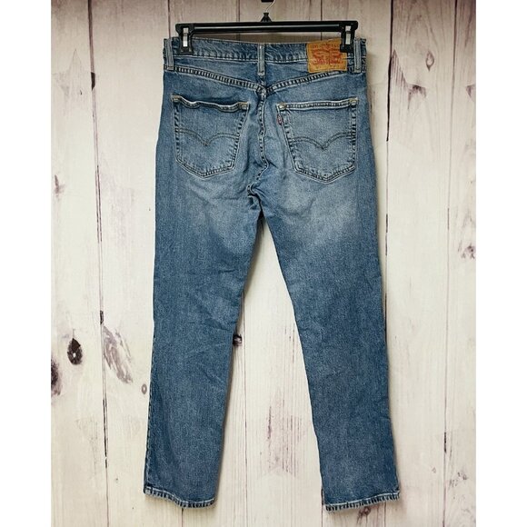 Levis 511 Blue Jeans Mens Size 32 x 29 Straight Leg Country Stone Washed - Picture 2 of 3